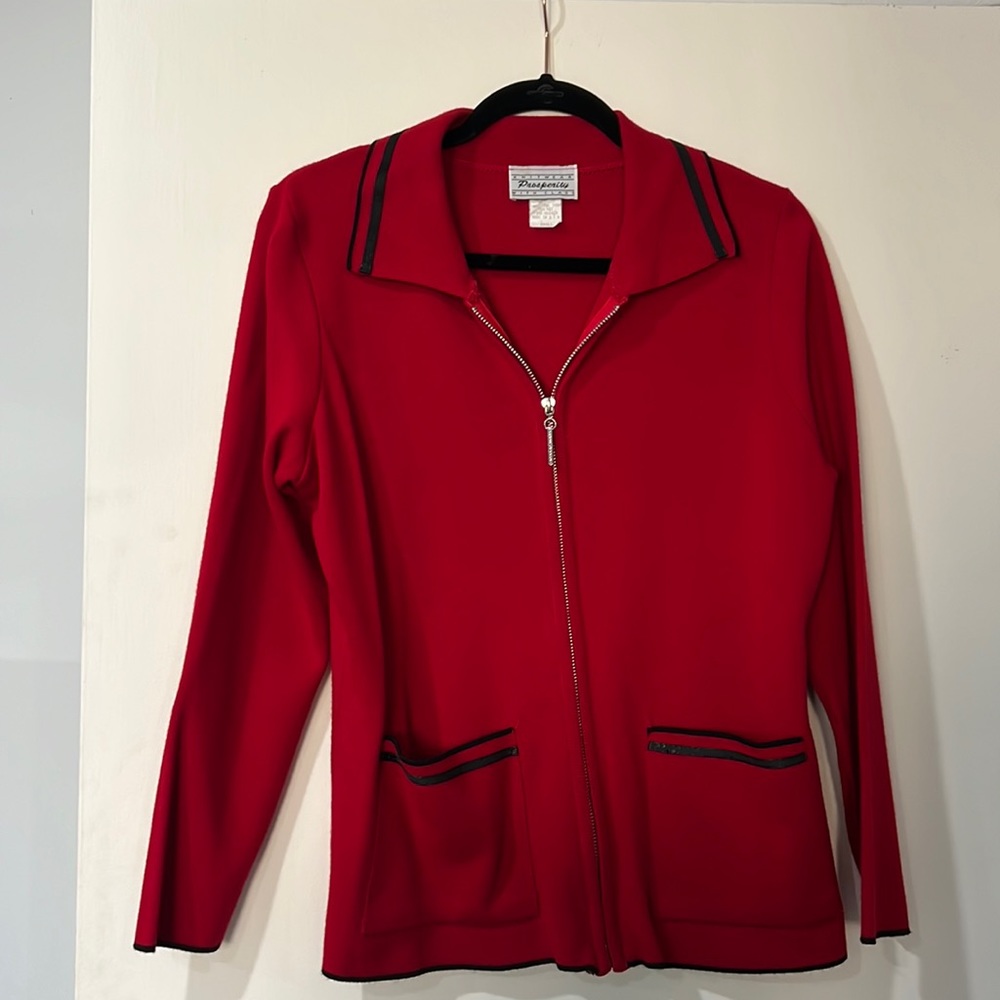 Knitwear Prosperity Red Sweater